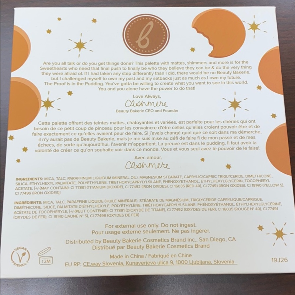 NEW Proof is in the Puddin Eyeshadow Palette Vegan - Picture 4 of 5
